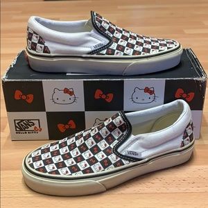 Vans X Hello Kitty – Slip-On. Women’s size 5.5